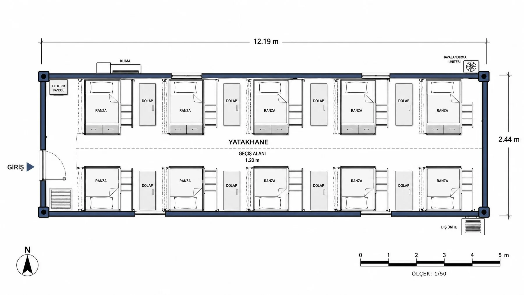 Contenedor Dormitorio
