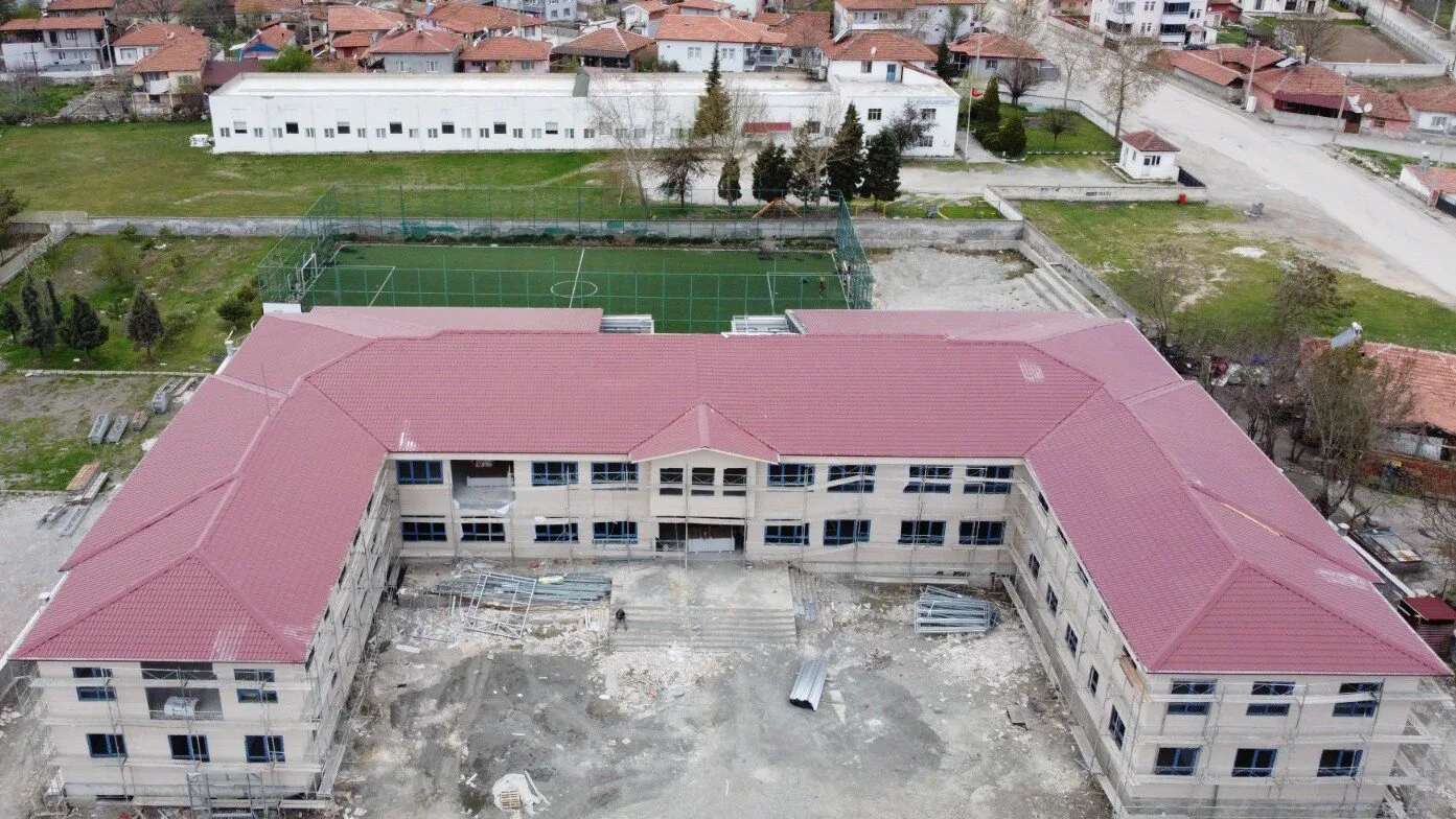 Edificio Escolar de Acero Ligero