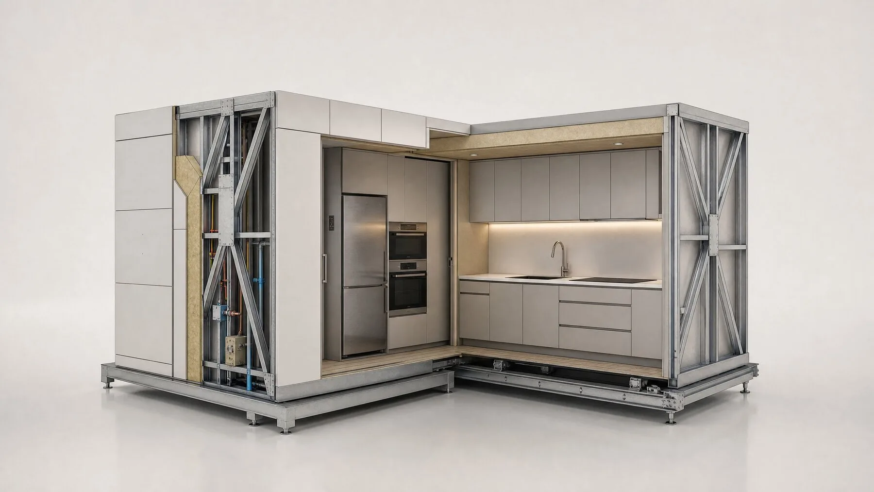 Modular Kitchen Pods