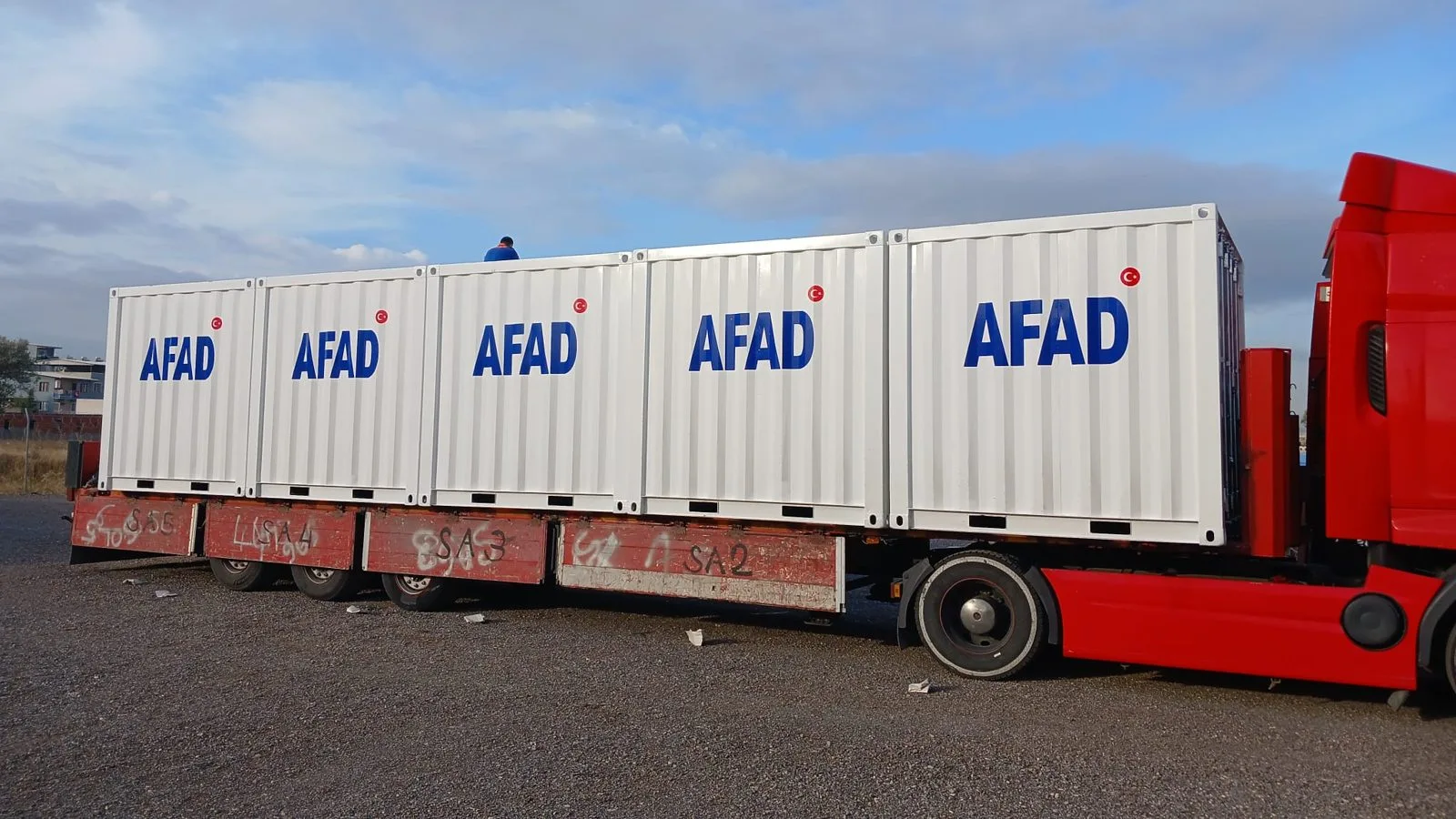 AFAD Arama-Kurtarma Konteynerleri