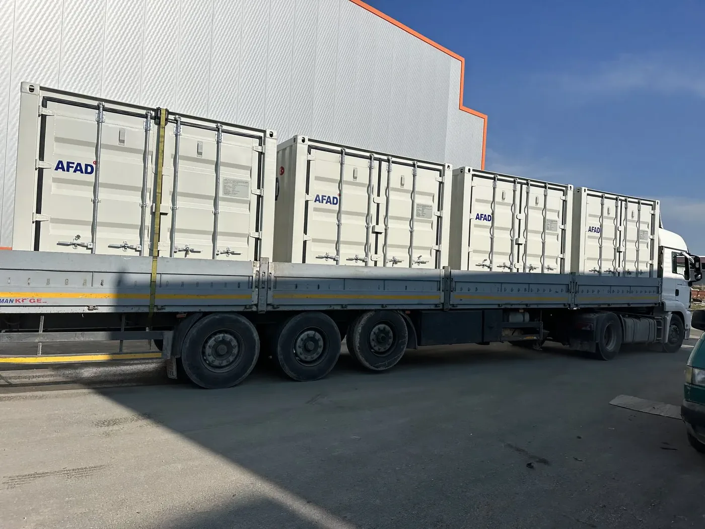 Contenedores de Búsqueda y Rescate AFAD