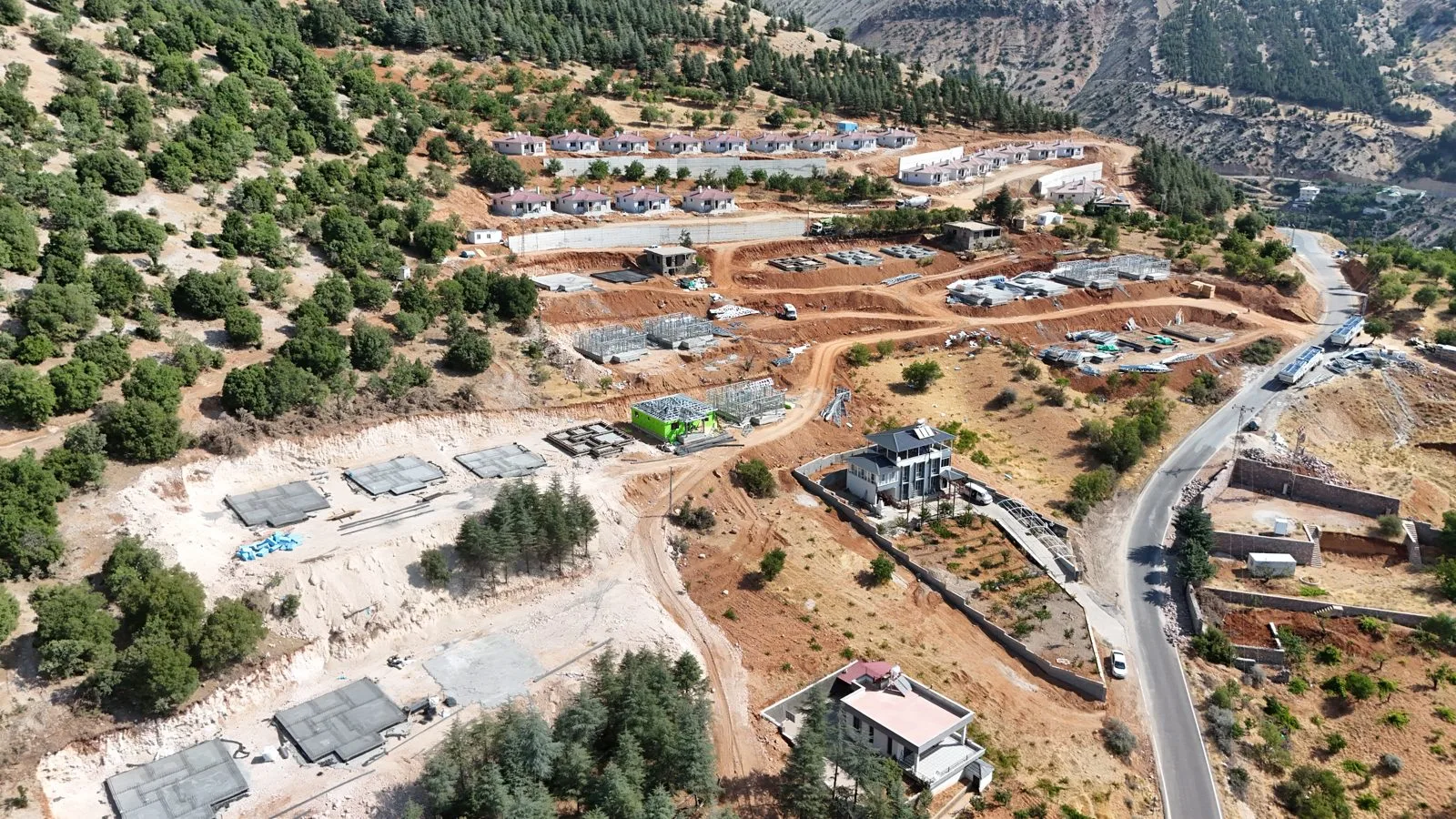 Deprem Bölgesi Hafif Çelik Köyevleri/Kahramanmaraş/Adıyaman/Malatya/ Türkiye