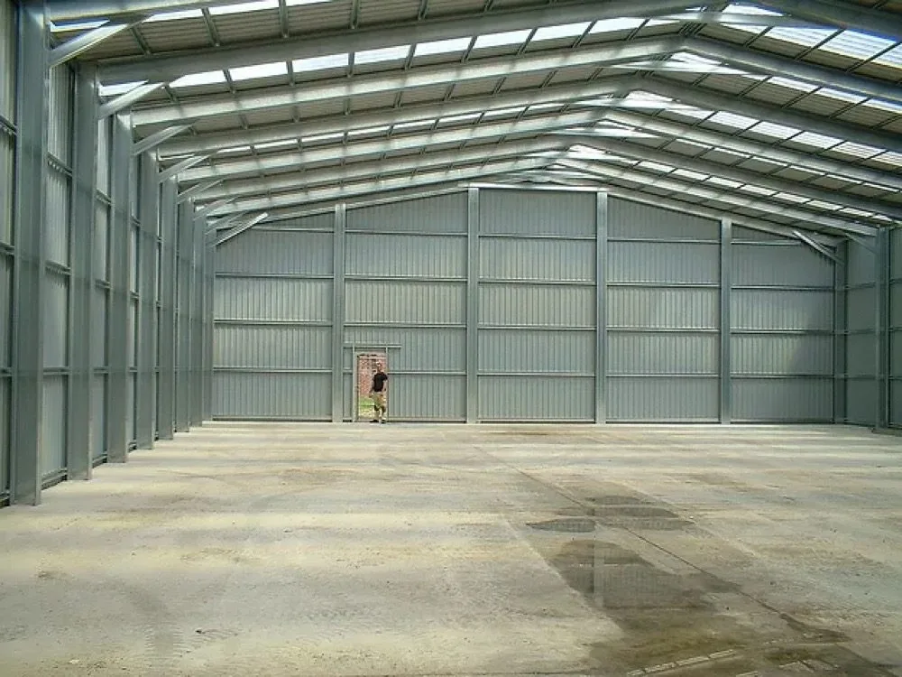 Hafif Çelik Hangar, Depo Ve Fabrika Binalari