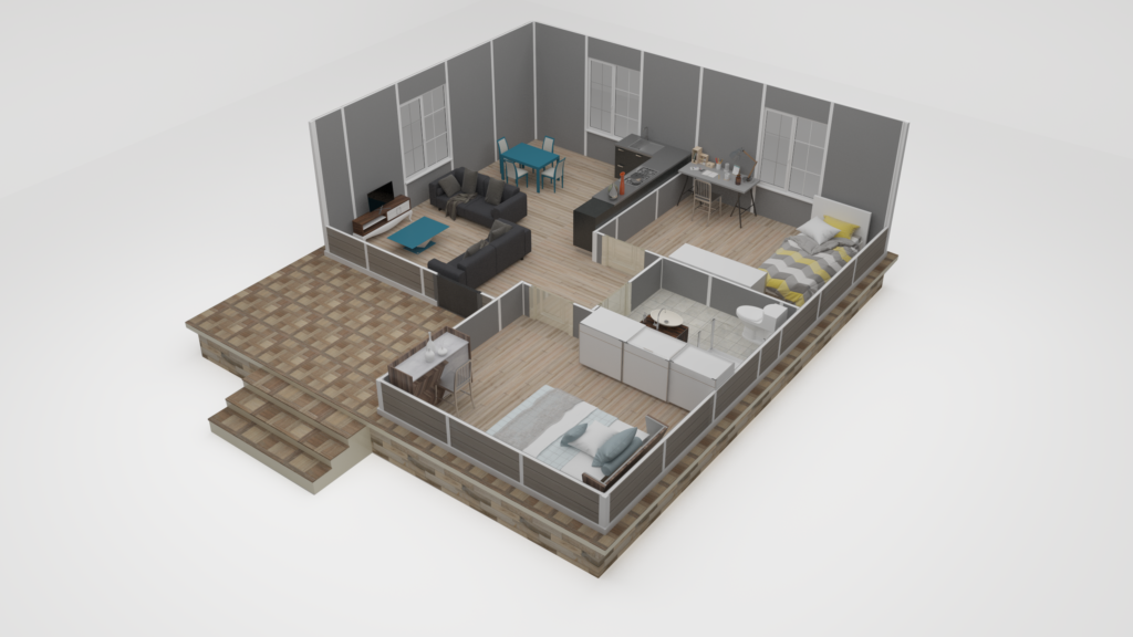 58m²