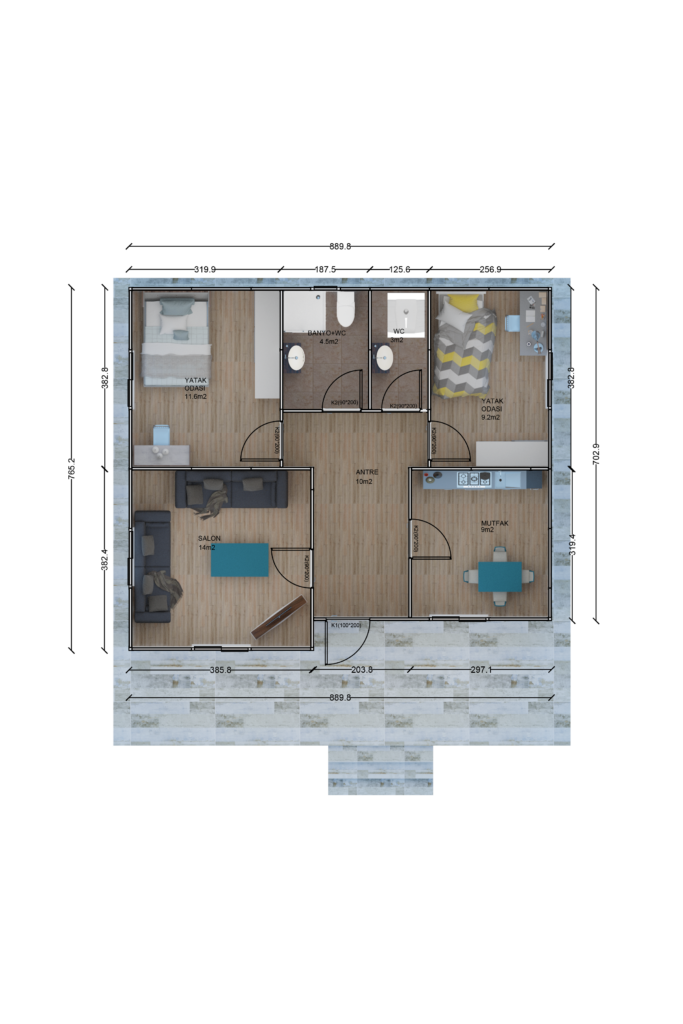 78m²