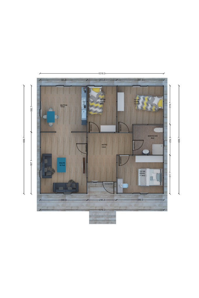 94m²